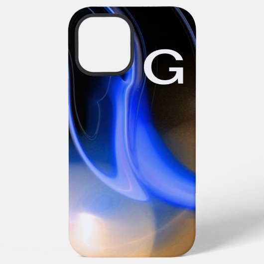 ALIEN PEARL モノグラム 紫 iPhoneケース (裏面)