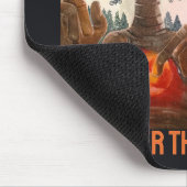 Alien Portrait Painting by Alfred Fox マウスパッド (コーナー)