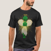 Alien Rapture Extraterrestrial Angel For UFO Lover Tシャツ (正面)
