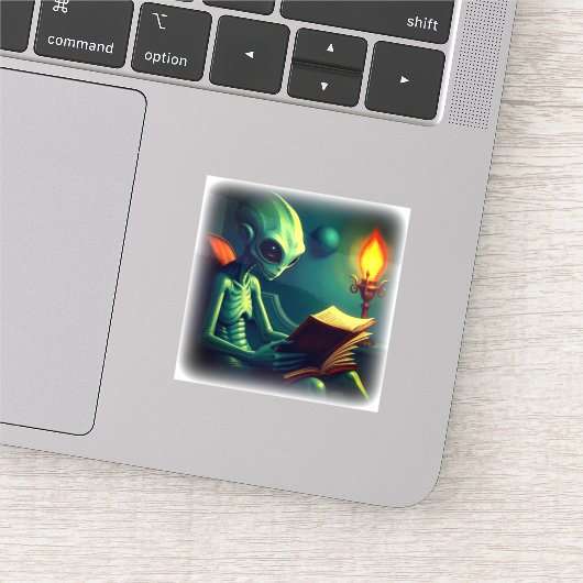 ALIEN READING シール (詳細)