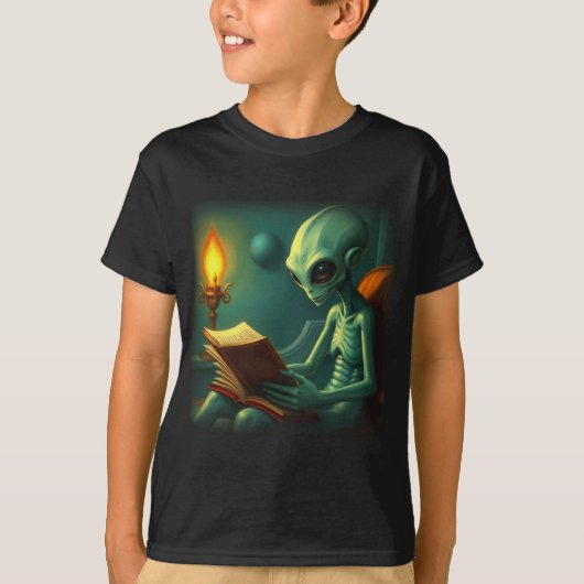 ALIEN READING Tシャツ (正面)