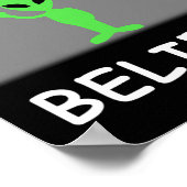 Alien Shirt - I Believe New Cool Ufo  ポスター (角)