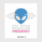 Alien Signal Cosmic Frequency シール (シート)