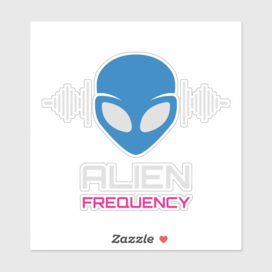 Alien Signal Cosmic Frequency シール (シート)