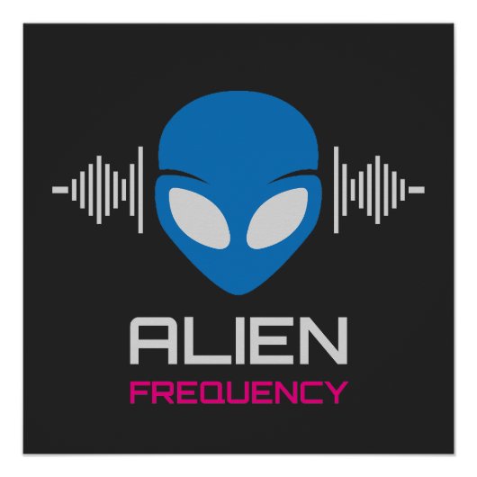 Alien Signal Cosmic Frequency ポスター (正面)