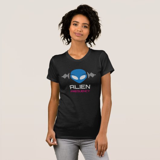 Alien Signal Cosmic Frequency Tシャツ (正面フル)