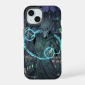 Alien Sorcerer   iPhone 15ケース (裏面)