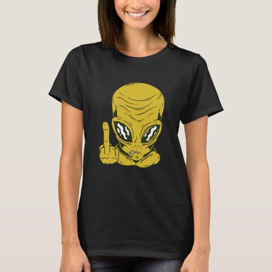 Alien space aliens  1 tシャツ (正面)