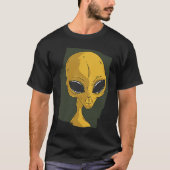 alien space aliens ufo 1 tシャツ (正面)