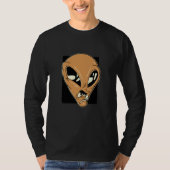 alien space aliens ufo  3 tシャツ (正面)
