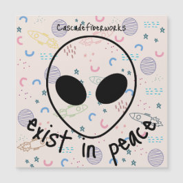 Alien space branded Magnetic Card