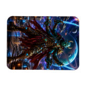 Alien Space Pirate Captain — Four-Armed Warrior マグネット (横)