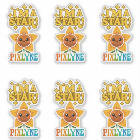 Alien Sticker Sheet シール (正面)