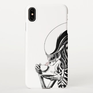 Alien Tea Time iPhone XS Maxケース