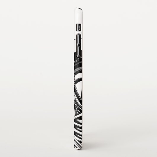 Alien Tea Time  iPhoneケース (左側)