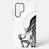 Alien Tea Time  Samsung Galaxyケース (裏面)