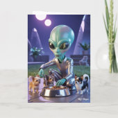 Alien Walkin' the Dog Card シーズンカード (裏面)