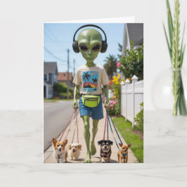 Alien Walkin' the Dog Card シーズンカード