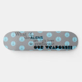 Alien Weapon Abduction Skateboard スケートボード (横)