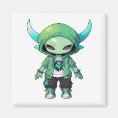 Aliens51 #01 マグネット (正面)