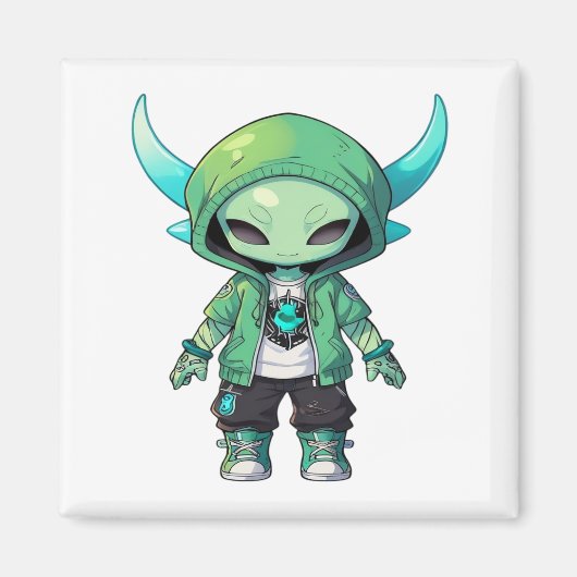 Aliens51 #01 マグネット (正面)