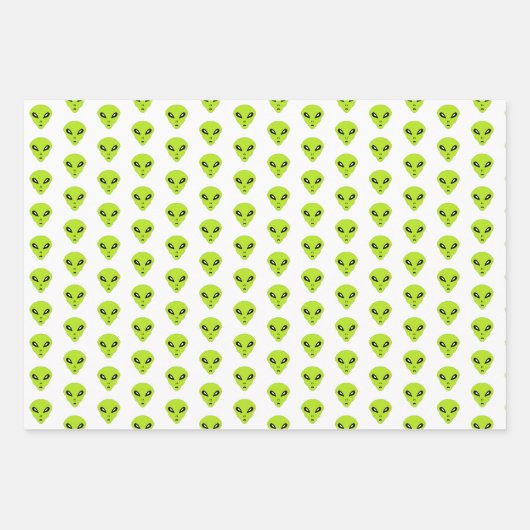 aliens ラッピングペーパーシート (正面)