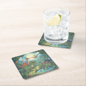 Aliens and Dinosaurs Adventure スクエアペーパーコースター (インサイチュ)