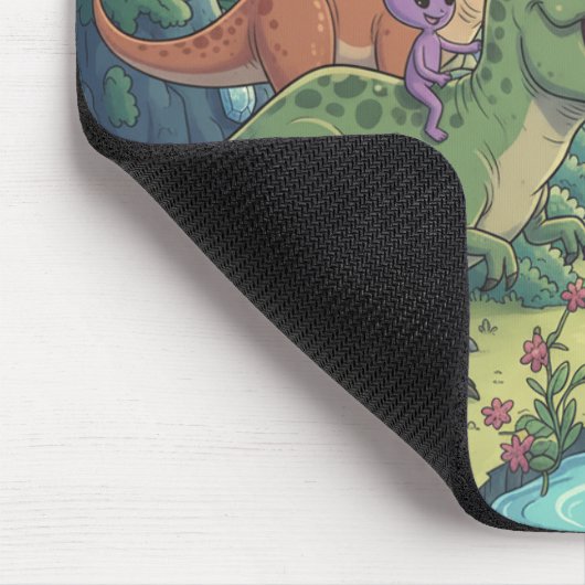 Aliens and Dinosaurs Adventure マウスパッド (コーナー)