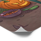 Aliens Celebrate Halloween on Earth – Cosmic Costu ポスター (角)