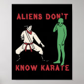 Aliens Don't Know Karate 4  ポスター (正面)