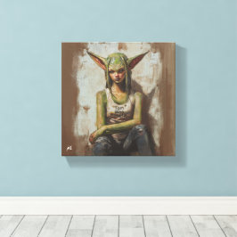 Aliens Exist キャンバスプリント