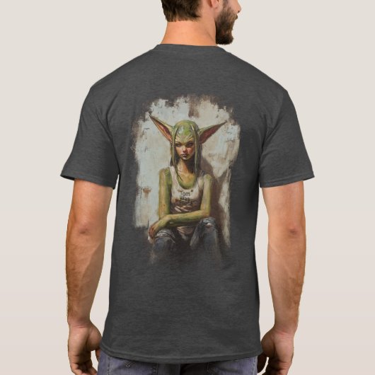 Aliens Exist Modelo II Tシャツ (裏面)