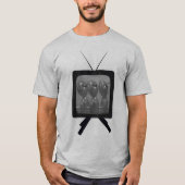 Aliens on TV T-shirt Tシャツ (正面)