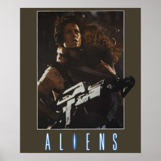 Aliens  Ripley  Newt ポスター