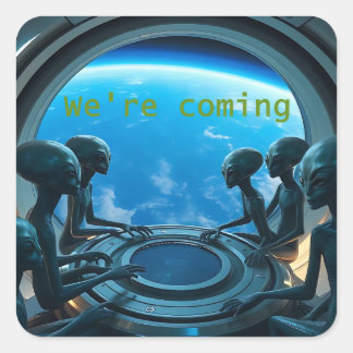 Aliens: We're Coming スクエアシール