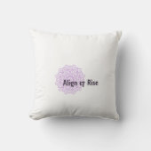 Align and Riseマンダラ枕 クッション (正面)