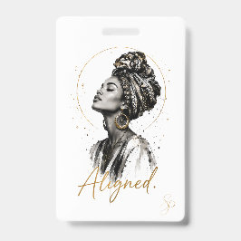 Aligned. スペシャルエディジョンバッジ | ボヘミアンスタイルの芸術 バッジ