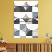 Aligned Silence キャンバスプリント (インサイチュ (リビング))