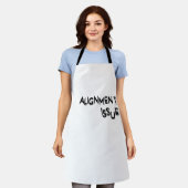 Alignment Issue Industrial Heavy Duty Canvas エプロン (着用した状態)