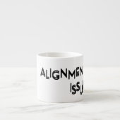 Alignment Issue Minimalist Reset Espresso Cup エスプレッソカップ (正面)