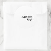 Alignment Issue Minimalist Tech ラウンドシール (バッグ)