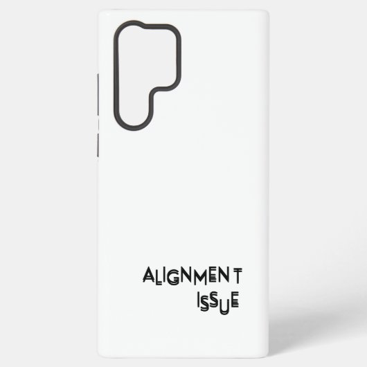 Alignment Issue Professional  Samsung Galaxyケース (裏面)