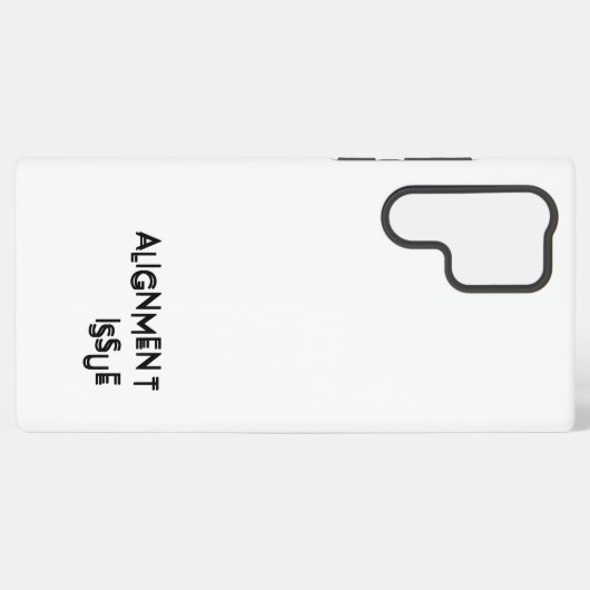 Alignment Issue Professional  Samsung Galaxyケース (裏面横)
