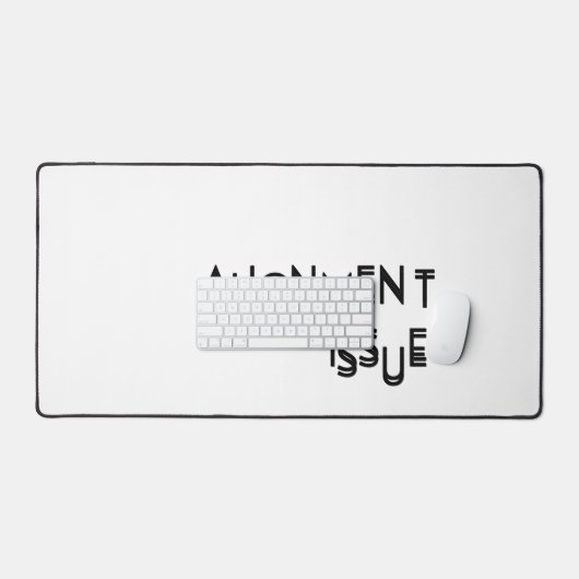 Alignment Issue Technical Studio Desk Mat デスクマット (キーボード&マウス)
