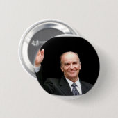 Alija Izetbegovic 缶バッジ (正面&裏面)