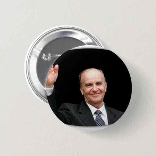 Alija Izetbegovic 缶バッジ (正面&裏面)