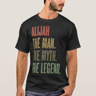 ALIJAH the Man the Myth the LEGEND おもしろい Men Boy Tシャツ