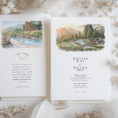 Alila Ventana Big Sur Wedding 招待状