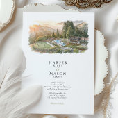 Alila Ventana Big Sur Wedding 招待状