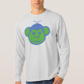 Alimon (Alien Monkey) Long Sleeve T-Shirt Tシャツ (正面)
